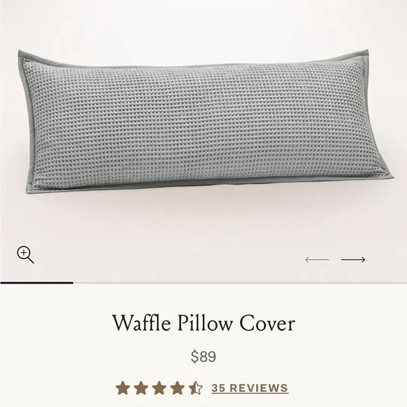 Boll & Branch Blanket + Pillow - Picture 4 of 5